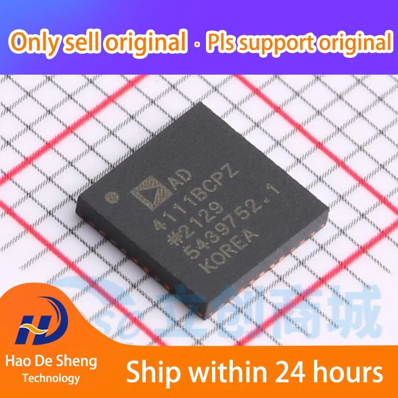 1 шт./лот AD4111BCPZ LFCSP-40 новый оригинальный в наличии
1 шт./лот AD4111BCPZ LFCSP-40 новый оригинальный в наличии