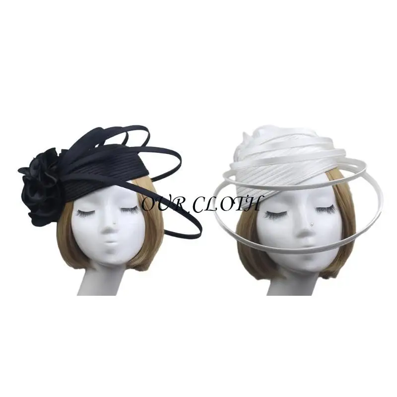 TeaParty Fascinator Flower Hats for Party Exaggerated Wedding Derby Cap Y1AC
TeaParty Fascinator Flower Hats for Party Exaggerated Wedding Derby Cap Y1AC