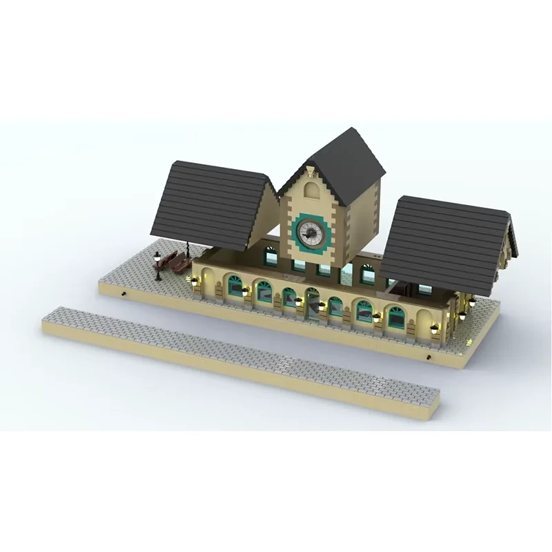 City Street View Moc Building Bricks Платформа Поезд Станция Модель Технология Модульные блоки Подарок Рождественская игрушка DIY Сборка
City Street View Moc Building Bricks Платформа Поезд Станция Модель Технология Модульные блоки Подарок Рождественская игрушка DIY Сборка
