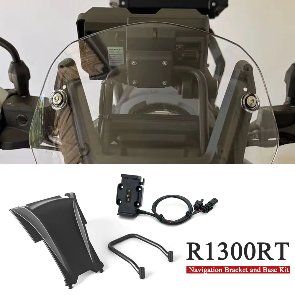 Motorcycle Windshield Phone Navigation Holder R1300 RT GPS Navigation Holder Fit For BMW R1300RT r1300rt R 1300 RT 2025 2026
Motorcycle Windshield Phone Navigation Holder R1300 RT GPS Navigation Holder Fit For BMW R1300RT r1300rt R 1300 RT 2025 2026