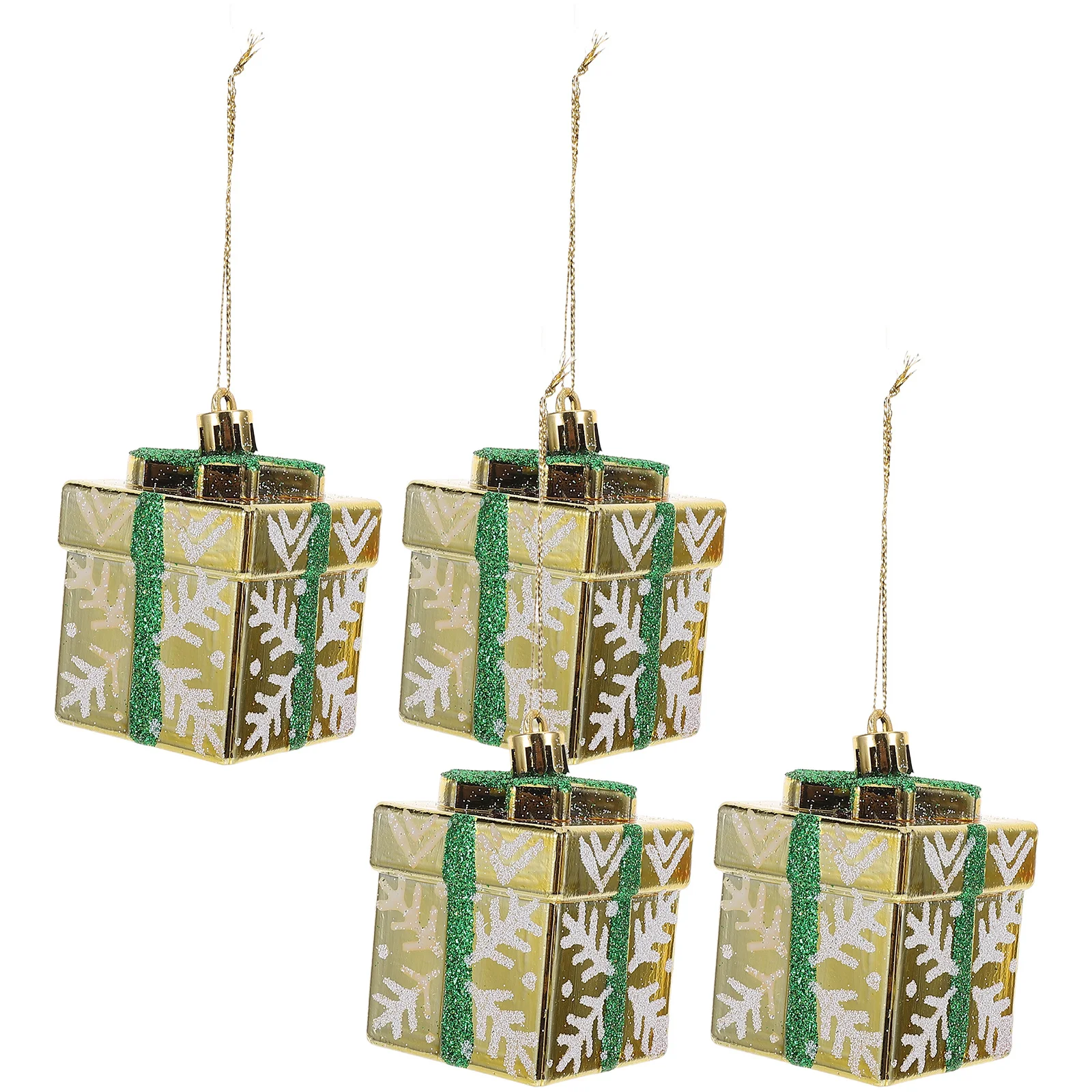 4Pcs Hand Painted Christmas Gift Box Hanging Ornaments Mini Decorative Xmas Tree Party Holiday Seasonal Decoration
4Pcs Hand Painted Christmas Gift Box Hanging Ornaments Mini Decorative Xmas Tree Party Holiday Seasonal Decoration