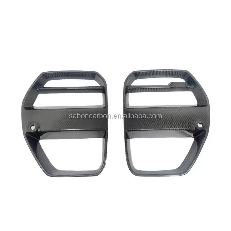 G80 M3 V Style Front Grille Double-sided Carbon Fiber Front Bumper Grille Nose Trim For BMW G80 M3 G82 M4 G83
G80 M3 V Style Front Grille Double-sided Carbon Fiber Front Bumper Grille Nose Trim For BMW G80 M3 G82 M4 G83