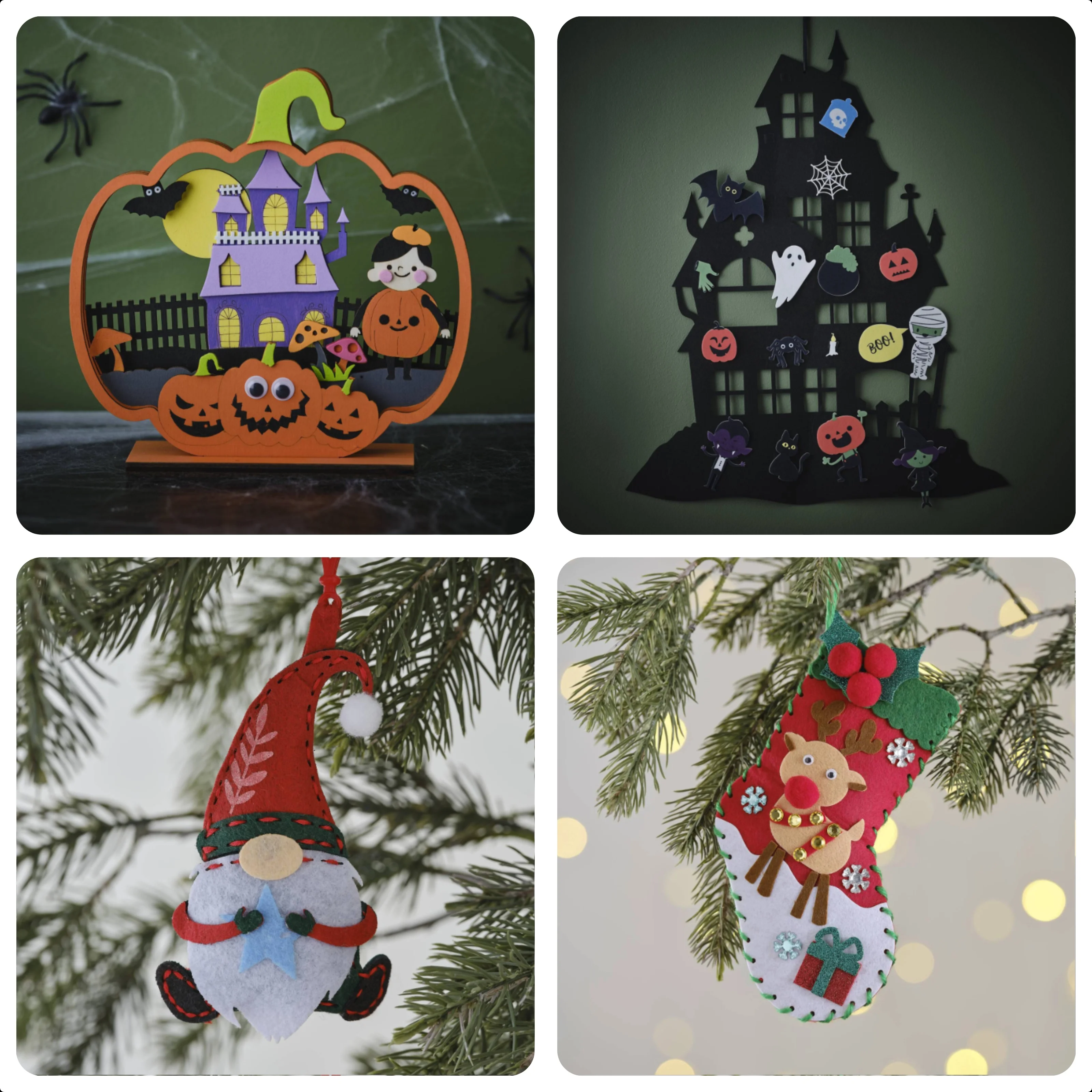 Halloween Scene Haunted House Christmas Gnome Felt Sewing Kit Cutting Dies for New 2025 Scrapbooking Card Making Craft Supplies
Halloween Scene Haunted House Christmas Gnome Felt Sewing Kit Cutting Dies for New 2025 Scrapbooking Card Making Craft Supplies
