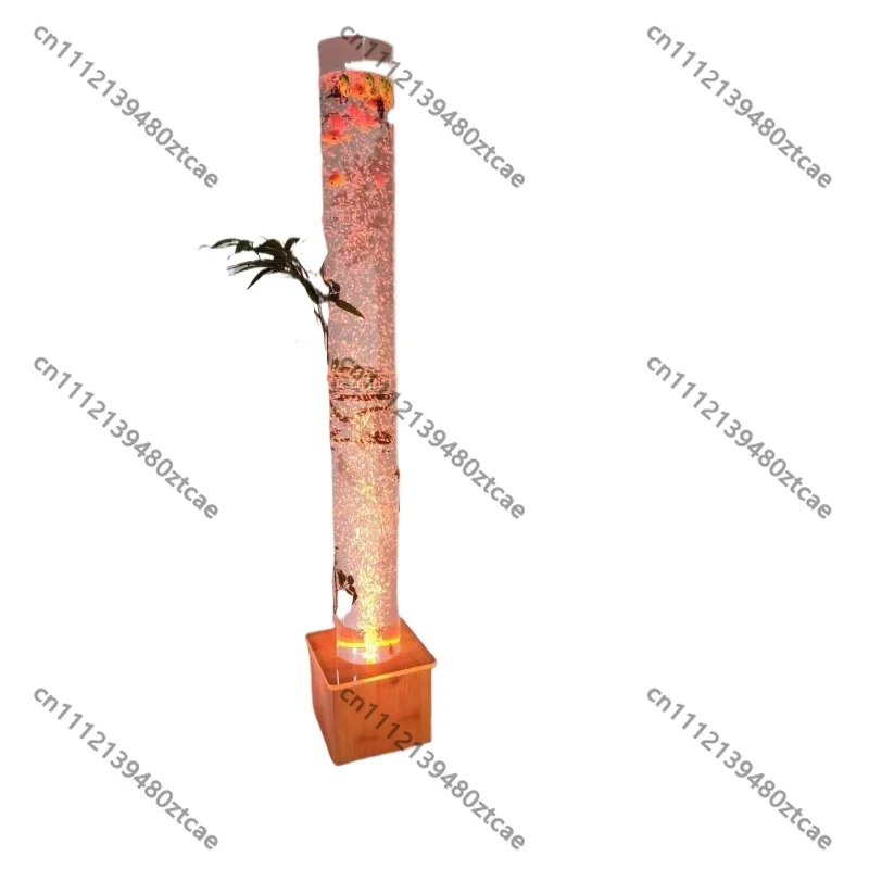 Acrylic Bubble Column Round Tube Partition Screen Colorful Water Drop Lamp RGB Bubble Atmosphere Light for KTV Decor
Acrylic Bubble Column Round Tube Partition Screen Colorful Water Drop Lamp RGB Bubble Atmosphere Light for KTV Decor