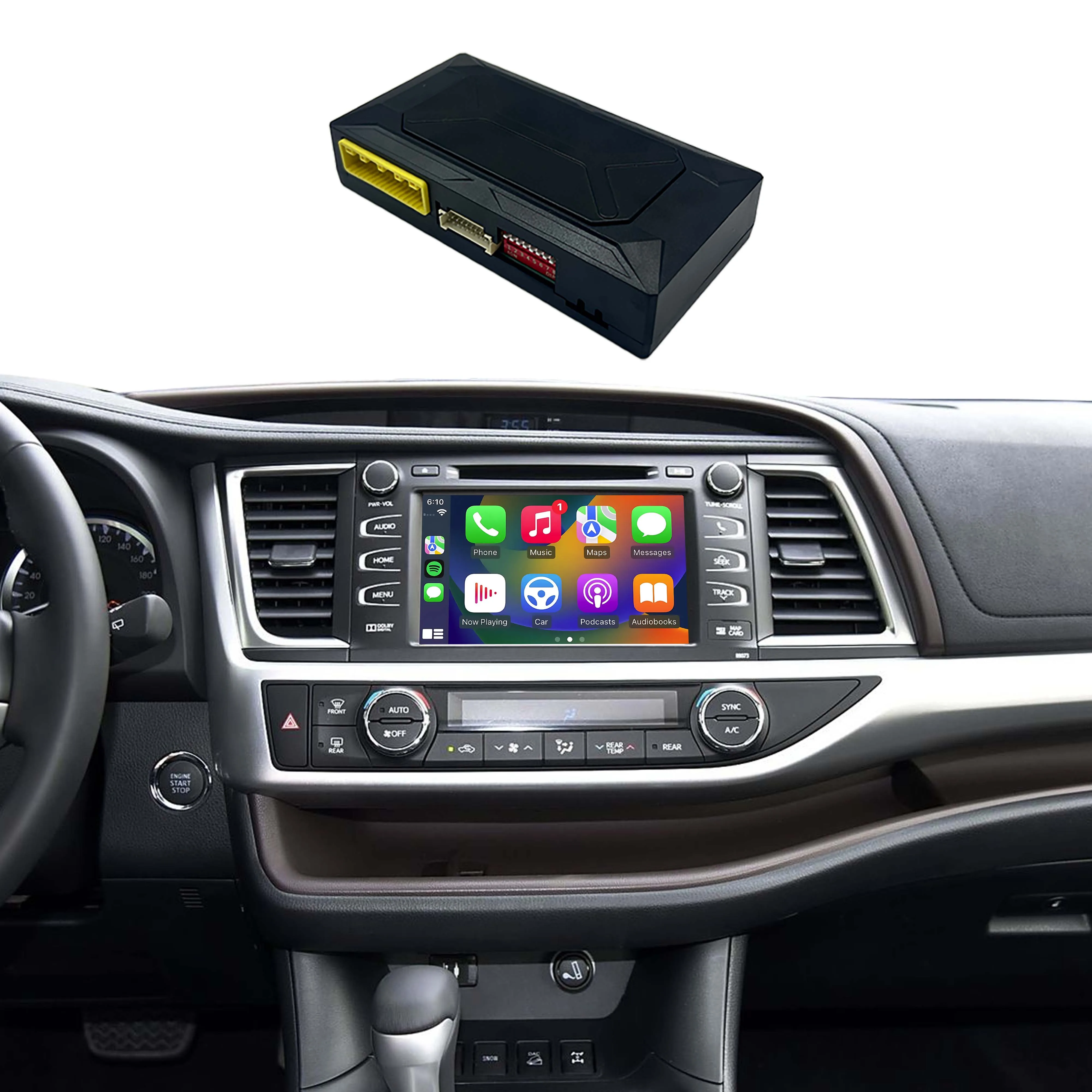 2025 NEW High Quality Wireless CarPlay&Android Auto for TOYOTA Highlander 2015-2019 Retrofit Kit Upgrade Factory Screen
2025 NEW High Quality Wireless CarPlay&Android Auto for TOYOTA Highlander 2015-2019 Retrofit Kit Upgrade Factory Screen