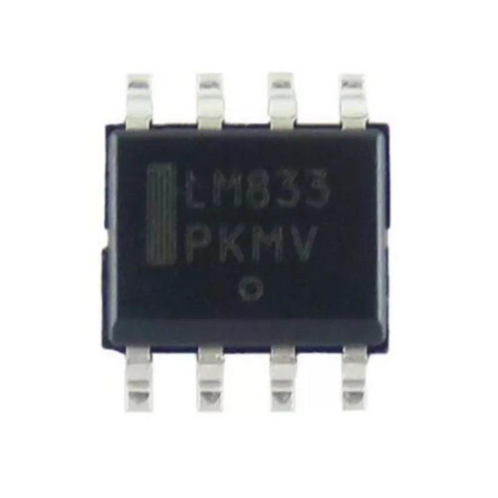 LM833 LM833DR2G SOP8 (Product quantity: 50 pieces)
LM833 LM833DR2G SOP8 (Product quantity: 50 pieces)