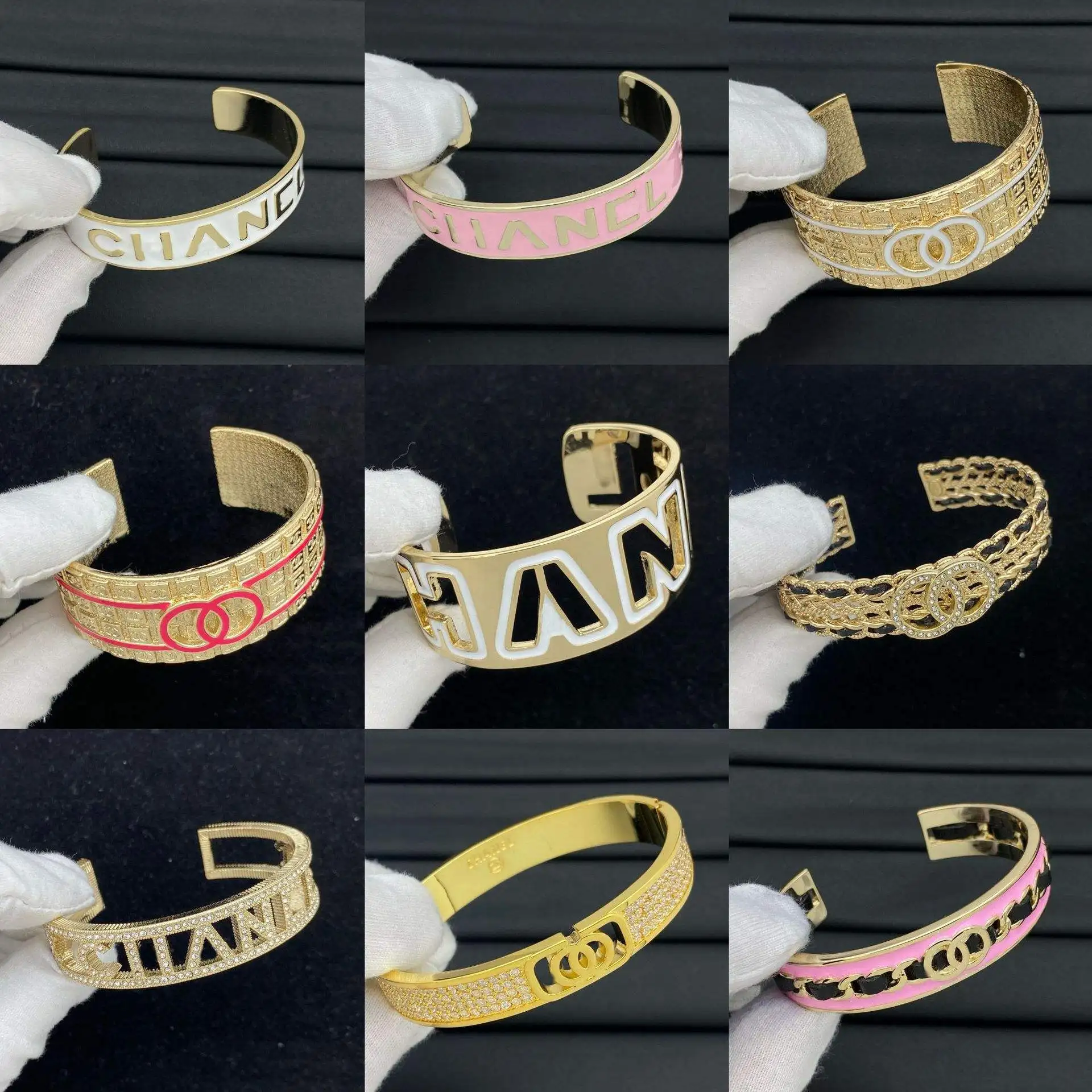 Vintage Diamond C Subtitle Luxury Bracelet Versatile Relief Fashion Bangles in Celebrity Style Hand Jewelry
Vintage Diamond C Subtitle Luxury Bracelet Versatile Relief Fashion Bangles in Celebrity Style Hand Jewelry