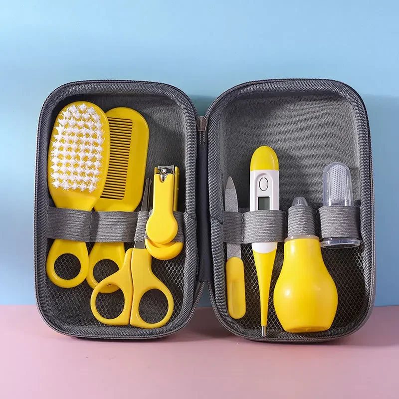Maternal and Child Products Childrens and Babys Nail Clippers 8-piece Set Comb Brush Nasal Suction Device Care Set Grooming
Maternal and Child Products Childrens and Babys Nail Clippers 8-piece Set Comb Brush Nasal Suction Device Care Set Grooming