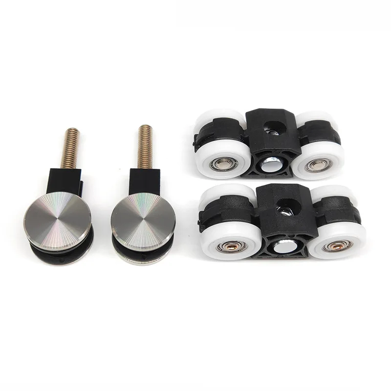 Glass door Hanging wheel, pulley, sliding door Aluminum alloy track sliding door Hanging wheel guide rail Silent load-bearing
Glass door Hanging wheel, pulley, sliding door Aluminum alloy track sliding door Hanging wheel guide rail Silent load-bearing