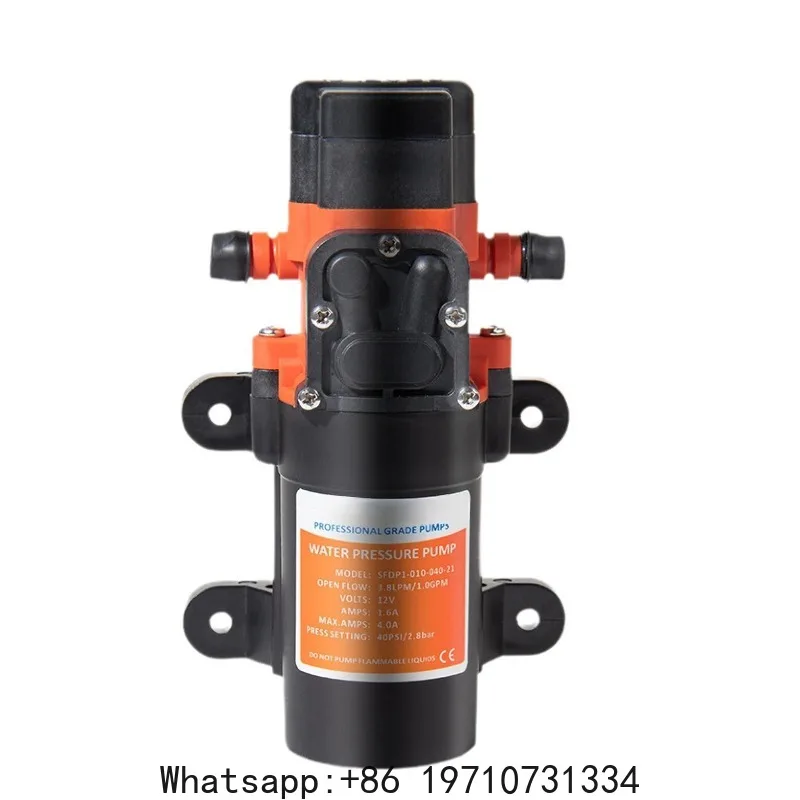 21 RV Mini Diaphragm Pump 12V 24V DC Water Pump Self‑Priming Booster Pump for Caravan Boat Camping Fresh Water
21 RV Mini Diaphragm Pump 12V 24V DC Water Pump Self‑Priming Booster Pump for Caravan Boat Camping Fresh Water