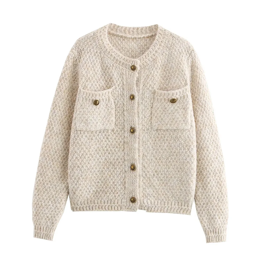 Autumn new fashionable women's clothing casual elegant design sense three needle flower knitted sweater cardigan jacket
Autumn new fashionable women's clothing casual elegant design sense three needle flower knitted sweater cardigan jacket