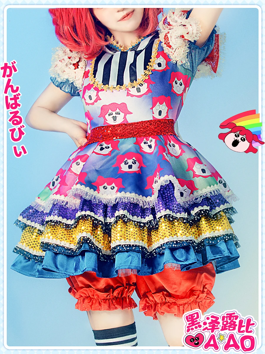 COS-HoHo аниме Lovelive Kurosawa Ruby AAO SJ, милое платье с принтом, Униформа, косплей, костюм на Хэллоуин, женский костюм для ролевых игр
COS-HoHo аниме Lovelive Kurosawa Ruby AAO SJ, милое платье с принтом, Униформа, косплей, костюм на Хэллоуин, женский костюм для ролевых игр