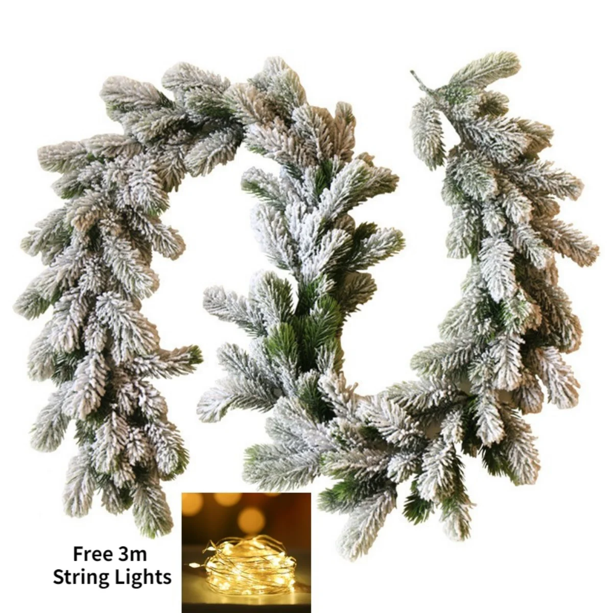 Artificial Garland Vines Plants Pine Tree Rattan Hanging Ornament Christmas Garland Wreaths Home Party Decoration hogar rustico
Artificial Garland Vines Plants Pine Tree Rattan Hanging Ornament Christmas Garland Wreaths Home Party Decoration hogar rustico