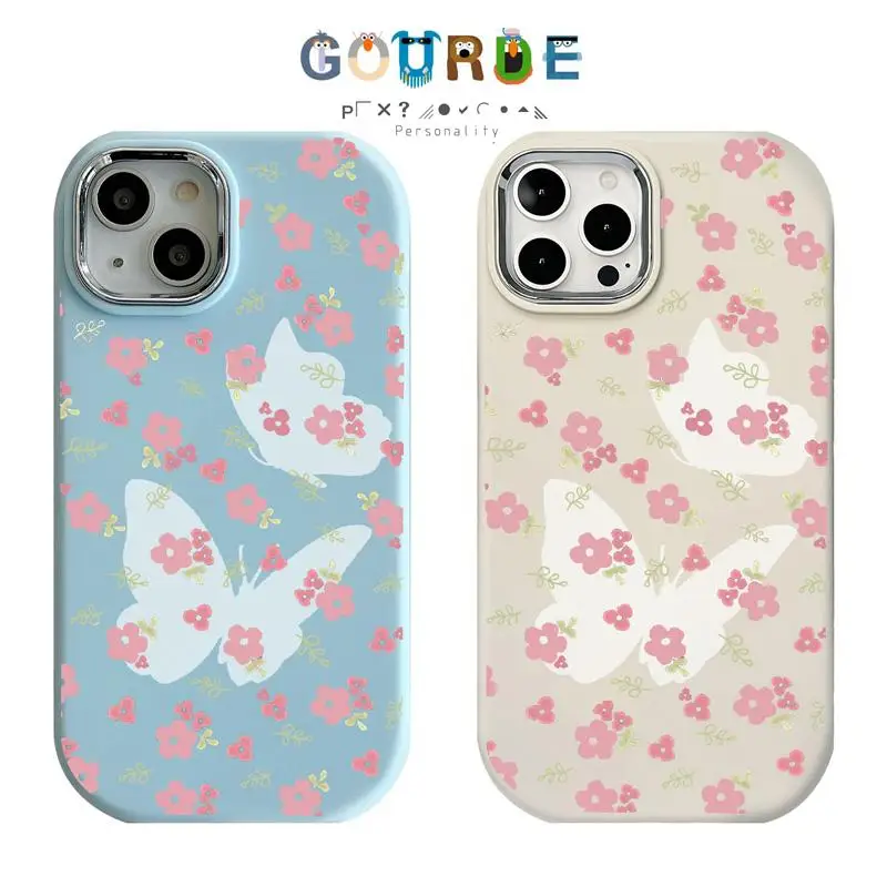 Gourde Funny Unique Casing Flower Butterfly Pattern Phone Case for Iphone 15 14 12 13 11 Pro Max
Gourde Funny Unique Casing Flower Butterfly Pattern Phone Case for Iphone 15 14 12 13 11 Pro Max