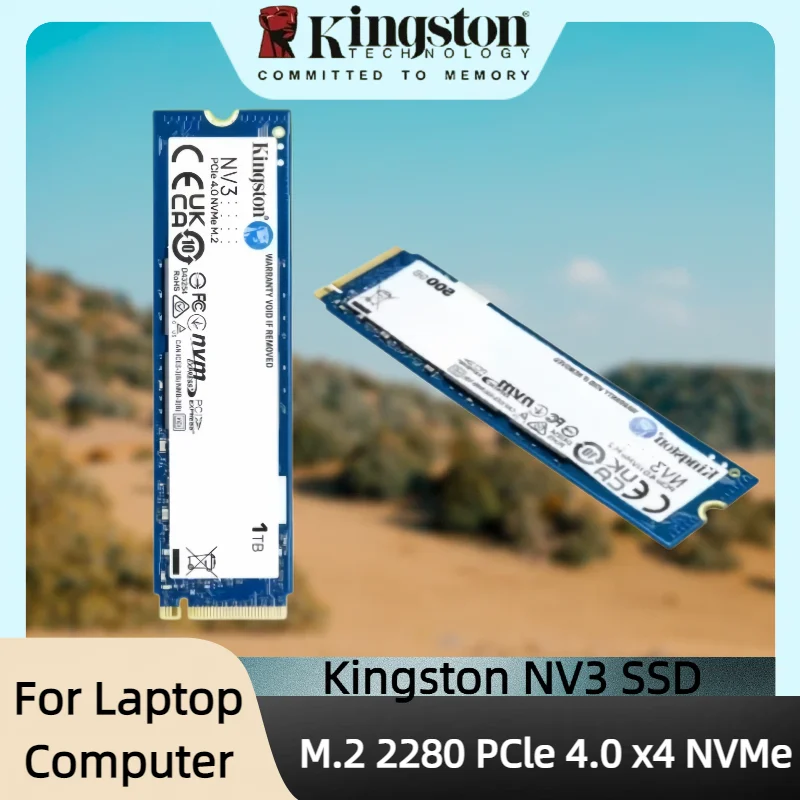 Kingston NV3 SSD 500GB 1TB 2TB NVMe PCIe Gen 4.0x4 Solid State Drive M.2 2280 Internal SSD nvme m2 for Desktop Laptop
Kingston NV3 SSD 500GB 1TB 2TB NVMe PCIe Gen 4.0x4 Solid State Drive M.2 2280 Internal SSD nvme m2 for Desktop Laptop