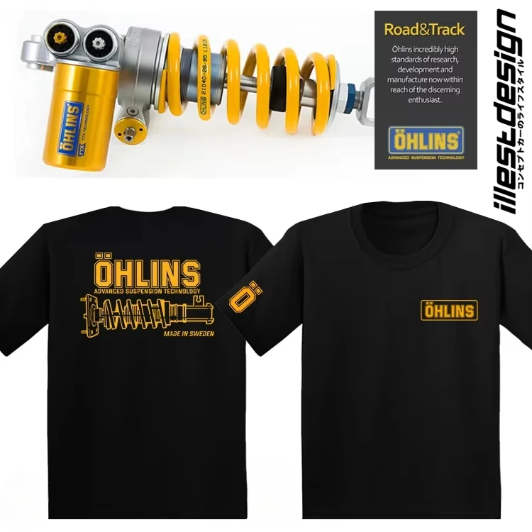 2025 Women T Shirt Casual Ohlins Suspension T-shirt Graphic Sports Tops Breathable Comfortable Streetwear S-4XL Cool Tee
2025 Women T Shirt Casual Ohlins Suspension T-shirt Graphic Sports Tops Breathable Comfortable Streetwear S-4XL Cool Tee
