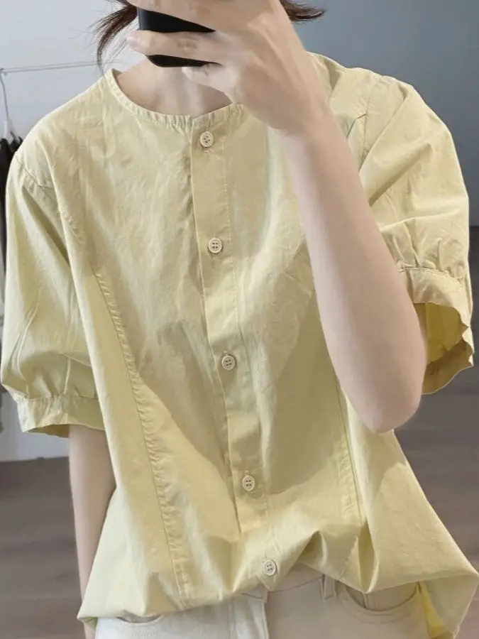 Корейский круглый топ Ne Pure Cotton irt Женский ort Sve Summer New Simple Faion Top Маленький размер Молодежный утягивающий топ
Корейский круглый топ Ne Pure Cotton irt Женский ort Sve Summer New Simple Faion Top Маленький размер Молодежный утягивающий топ