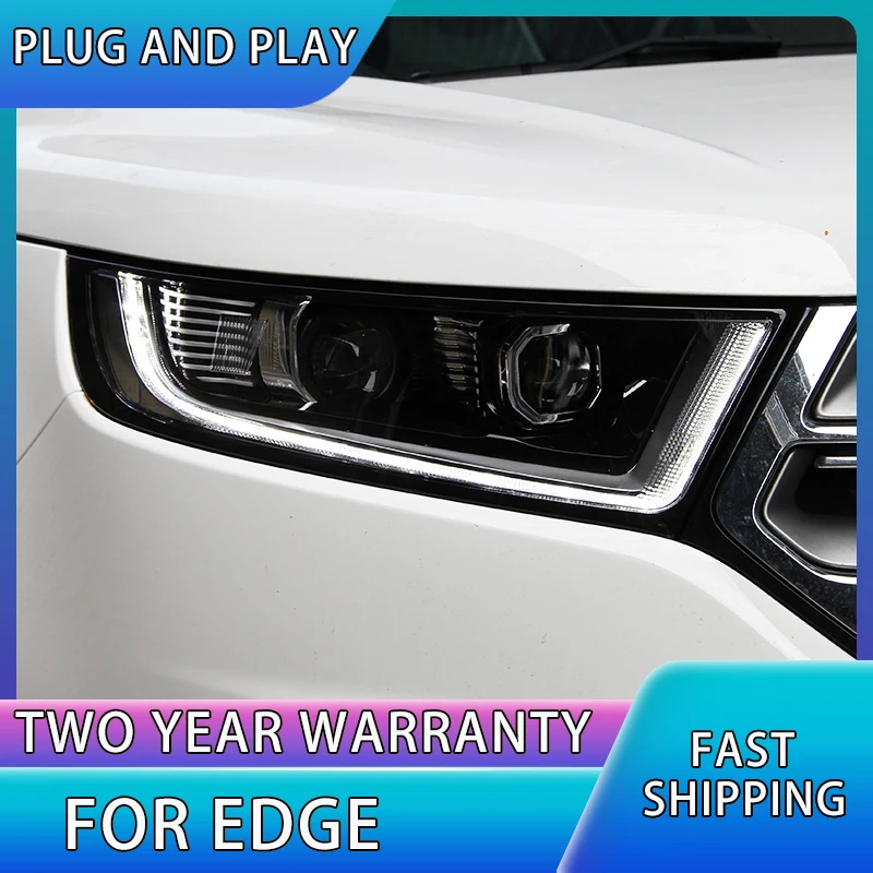 Car Styling Headlights for Ford Edge Headlight 2015-2018 for Edge head lamp LED DRL Lens Double Beam H7 HID Xenon bi xenon lens
Car Styling Headlights for Ford Edge Headlight 2015-2018 for Edge head lamp LED DRL Lens Double Beam H7 HID Xenon bi xenon lens
