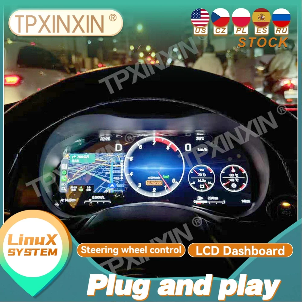 Carplay LCD Instrument Panel Cluster Cockpit For Infiniti Q50 Q60 2014~2022 Car Dashboard Instrument Display Speedometer Virtual
Carplay LCD Instrument Panel Cluster Cockpit For Infiniti Q50 Q60 2014~2022 Car Dashboard Instrument Display Speedometer Virtual