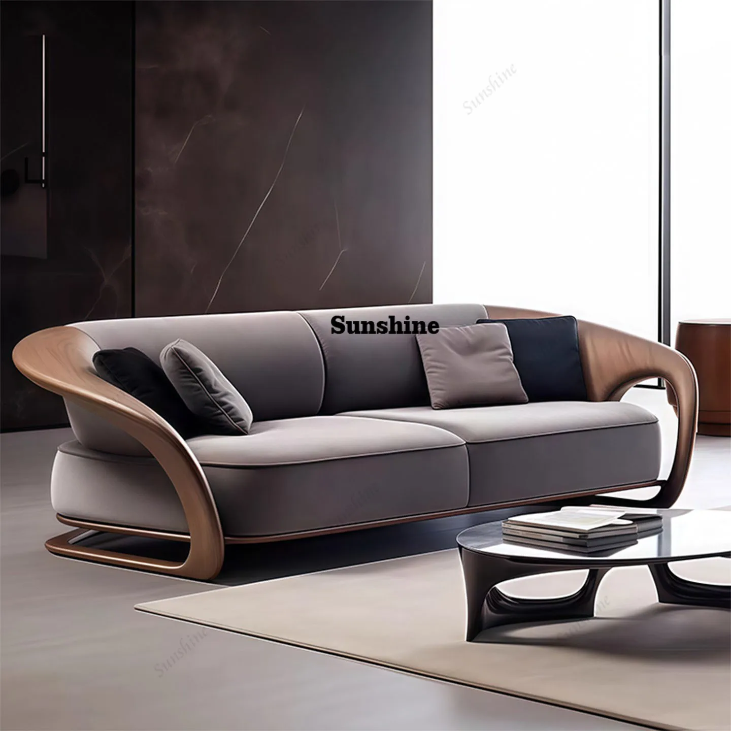 North American black walnut new Chinese-style solid wood log furniture simple sofa
North American black walnut new Chinese-style solid wood log furniture simple sofa