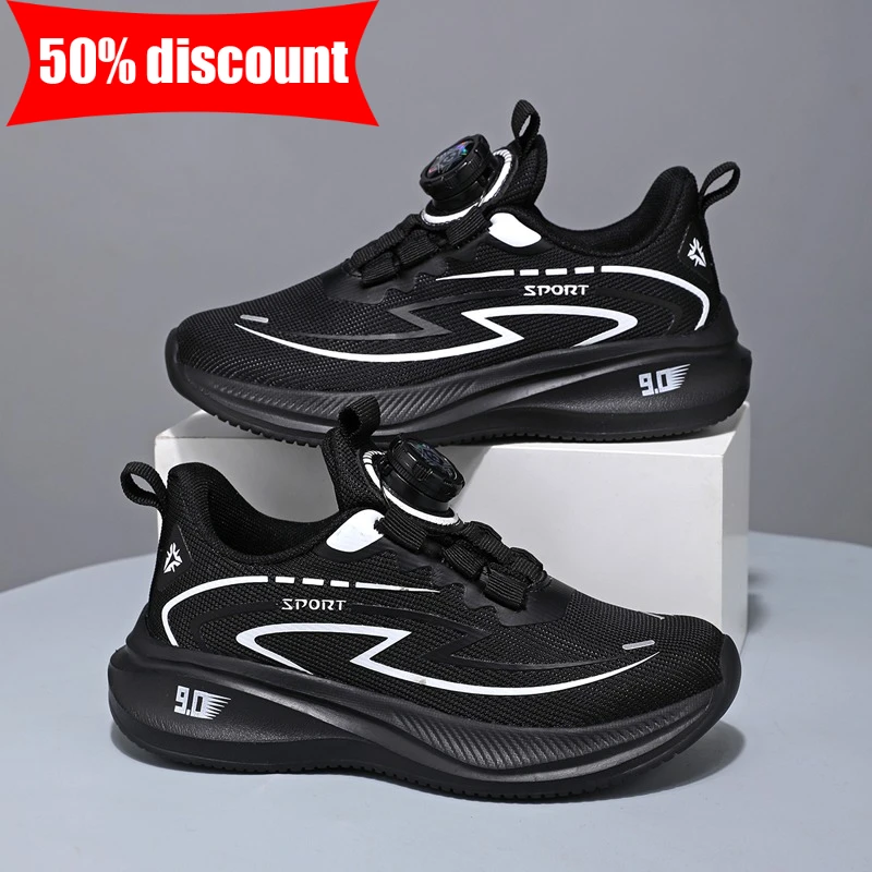 Childrens Sports Shoes New Fashionable Elastic Comfortable Boys Sports Training Shoes Soft Lightweight Non Slip Running Shoes
Childrens Sports Shoes New Fashionable Elastic Comfortable Boys Sports Training Shoes Soft Lightweight Non Slip Running Shoes