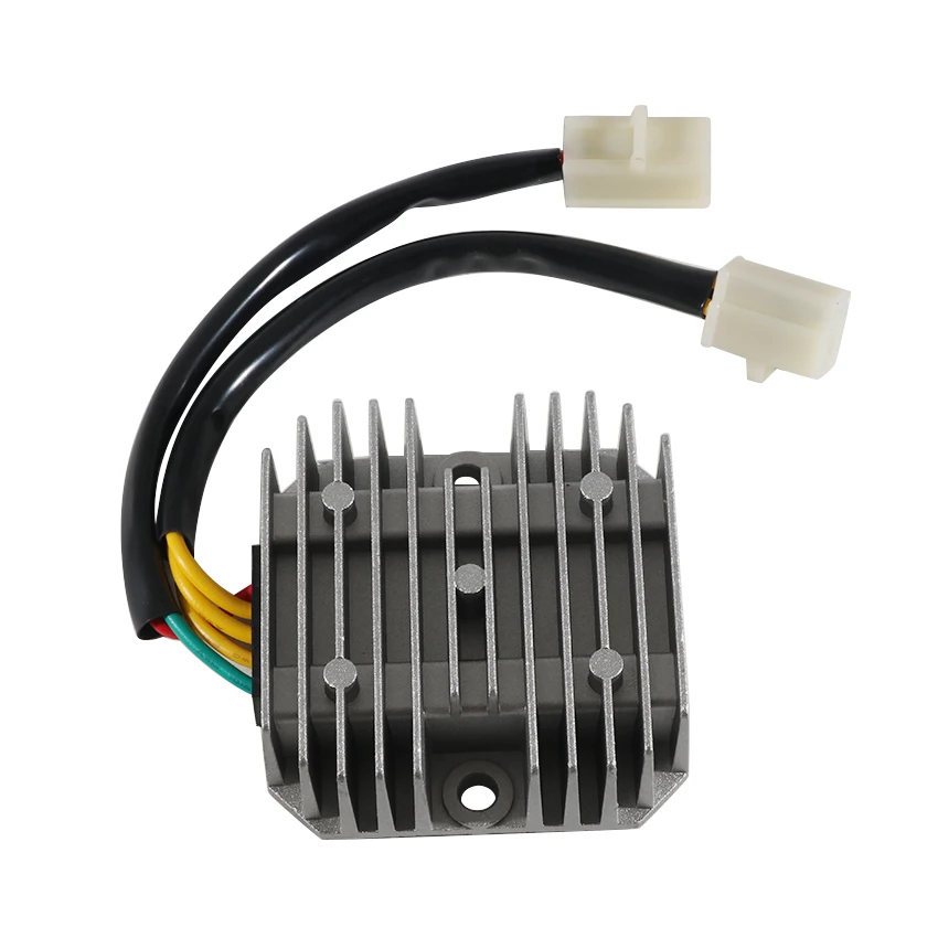 Регулятор напряжения для мотоциклов, выпрямитель для Kymco Super 8 50 2T MMC/50i 4T, Quannon 125 Naked/Sport, People One, Like 200i
Регулятор напряжения для мотоциклов, выпрямитель для Kymco Super 8 50 2T MMC/50i 4T, Quannon 125 Naked/Sport, People One, Like 200i