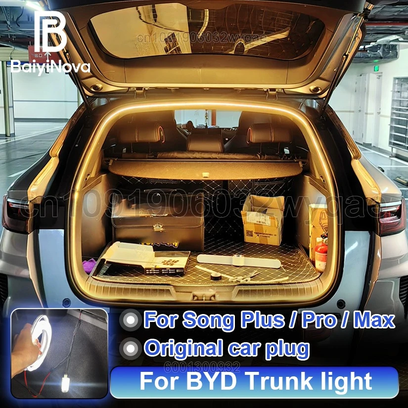 Светодиодная лента для освещения багажника автомобиля BYD Song Plus Pro Max, яркая LED-подсветка, лампы для освещения салона автомобиля, атмосферная лампа для автомобиля с функцией Plug & Play.
Светодиодная лента для освещения багажника автомобиля BYD Song Plus Pro Max, яркая LED-подсветка, лампы для освещения салона автомобиля, атмосферная лампа для автомобиля с функцией Plug & Play.