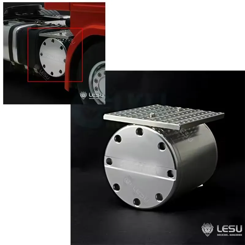 1/14 RC Truck Metal Simulation Exhaust Tank LESU G-6051 For Tamiya R620 R470 Truck Model Decoration Upgrade Accessories
1/14 RC Truck Metal Simulation Exhaust Tank LESU G-6051 For Tamiya R620 R470 Truck Model Decoration Upgrade Accessories