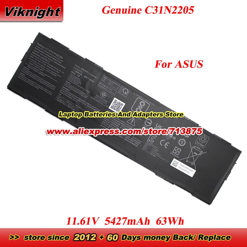 Оригинальный аккумулятор C31N2205 для ASUS Chromebook CX9 Cx9400cea-ds566t CX34 Flip CX3401 CX3401FBA CM30401FFA ExpertBook B3 B3404CVF
Оригинальный аккумулятор C31N2205 для ASUS Chromebook CX9 Cx9400cea-ds566t CX34 Flip CX3401 CX3401FBA CM30401FFA ExpertBook B3 B3404CVF
