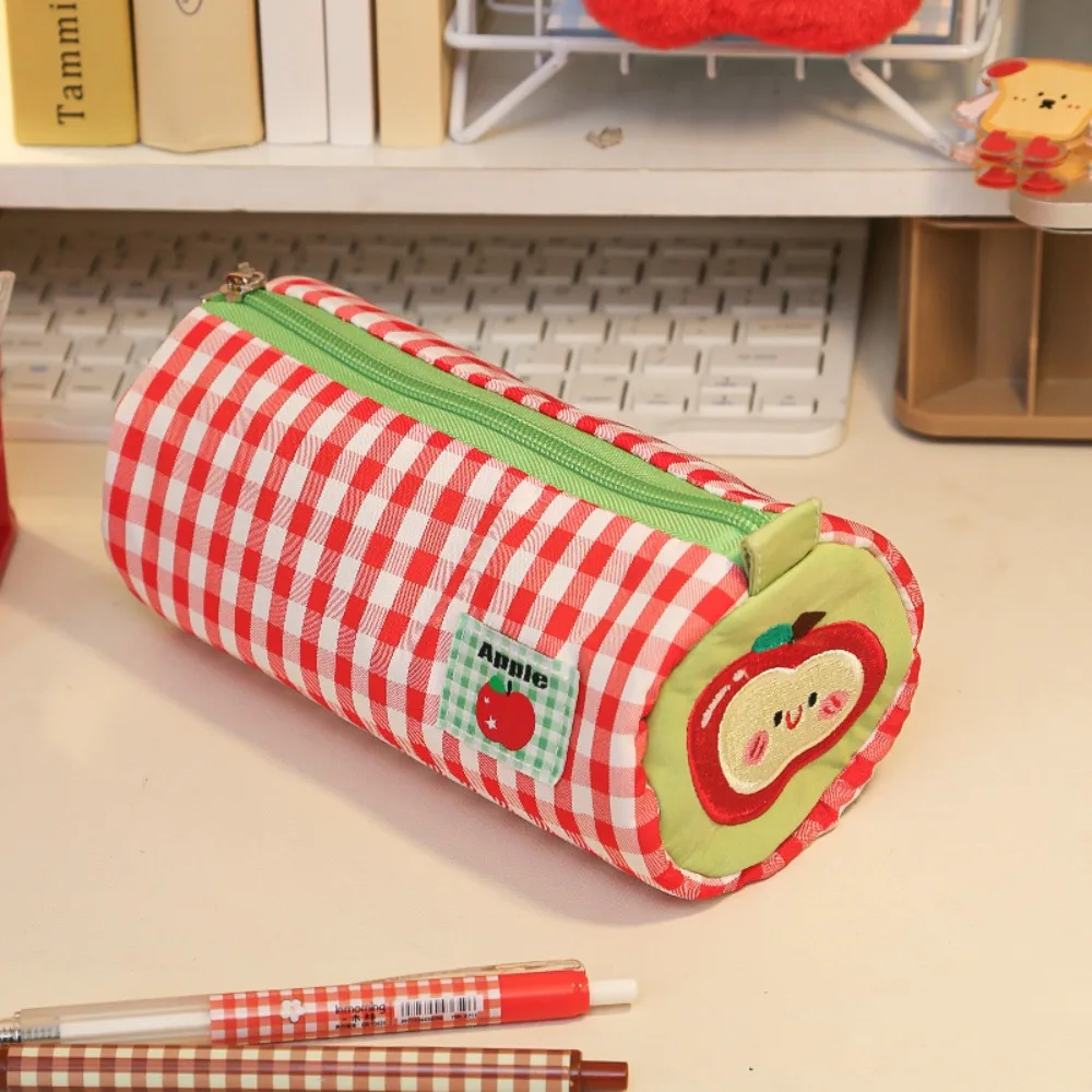 Desk Storage Bag Pencil Case Pouch Pillow Shape Zipper Stationery Storage Bag Makeup Lipstick Bag Cake Roll Plaid Pen Bag Kid
Desk Storage Bag Pencil Case Pouch Pillow Shape Zipper Stationery Storage Bag Makeup Lipstick Bag Cake Roll Plaid Pen Bag Kid