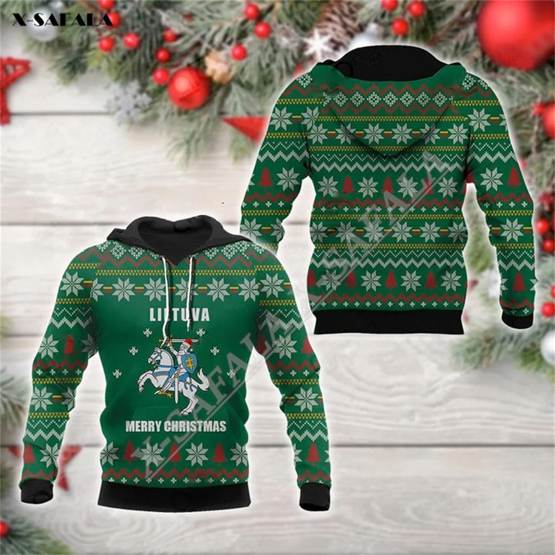 LIETUVA LITHUANIA Merry CHRISTMAS 3D Full Print Zipper Hoodie Men Pullover Sweatshirt Hooded Jersey Tracksuits Outwear Coat
LIETUVA LITHUANIA Merry CHRISTMAS 3D Full Print Zipper Hoodie Men Pullover Sweatshirt Hooded Jersey Tracksuits Outwear Coat