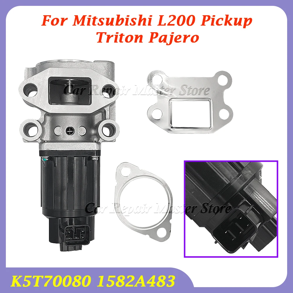 For Mitsubishi L200 Pickup Triton Pajero Exhaust Gas Ricirculation Valve K5T70080 1582A483 1582A037 1582A038
For Mitsubishi L200 Pickup Triton Pajero Exhaust Gas Ricirculation Valve K5T70080 1582A483 1582A037 1582A038
