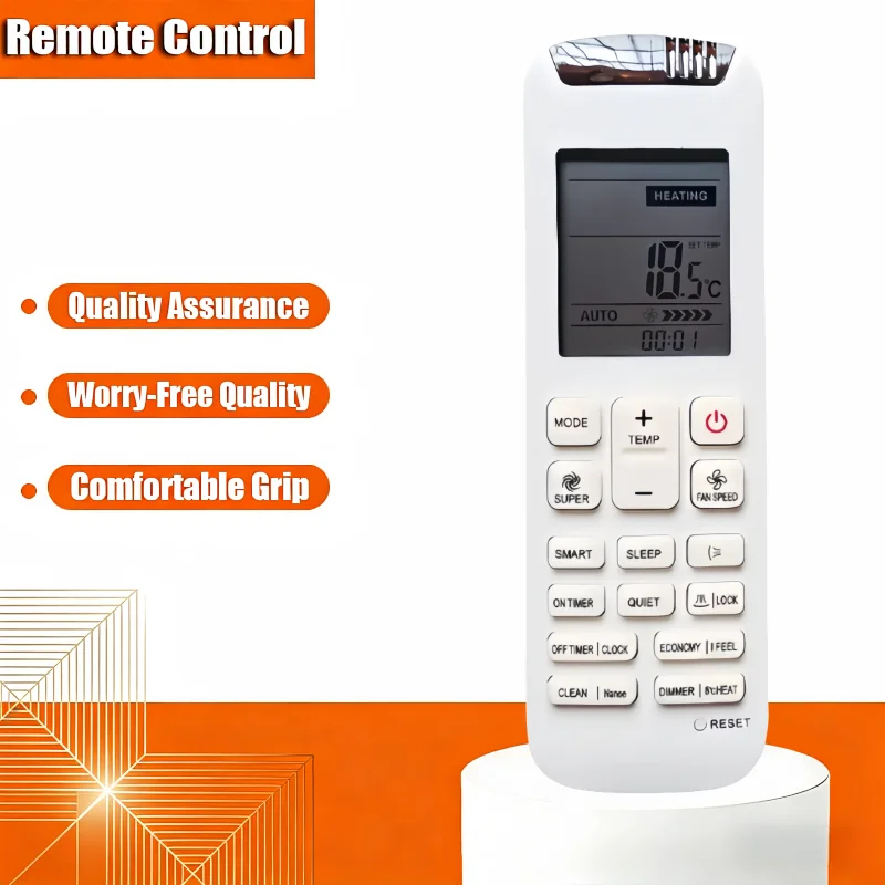 Compatible with Hisense Air Conditioner Remote Control Compatible DG11R1-01 Spare Parts Replacement for Home Appliance Repair
Compatible with Hisense Air Conditioner Remote Control Compatible DG11R1-01 Spare Parts Replacement for Home Appliance Repair