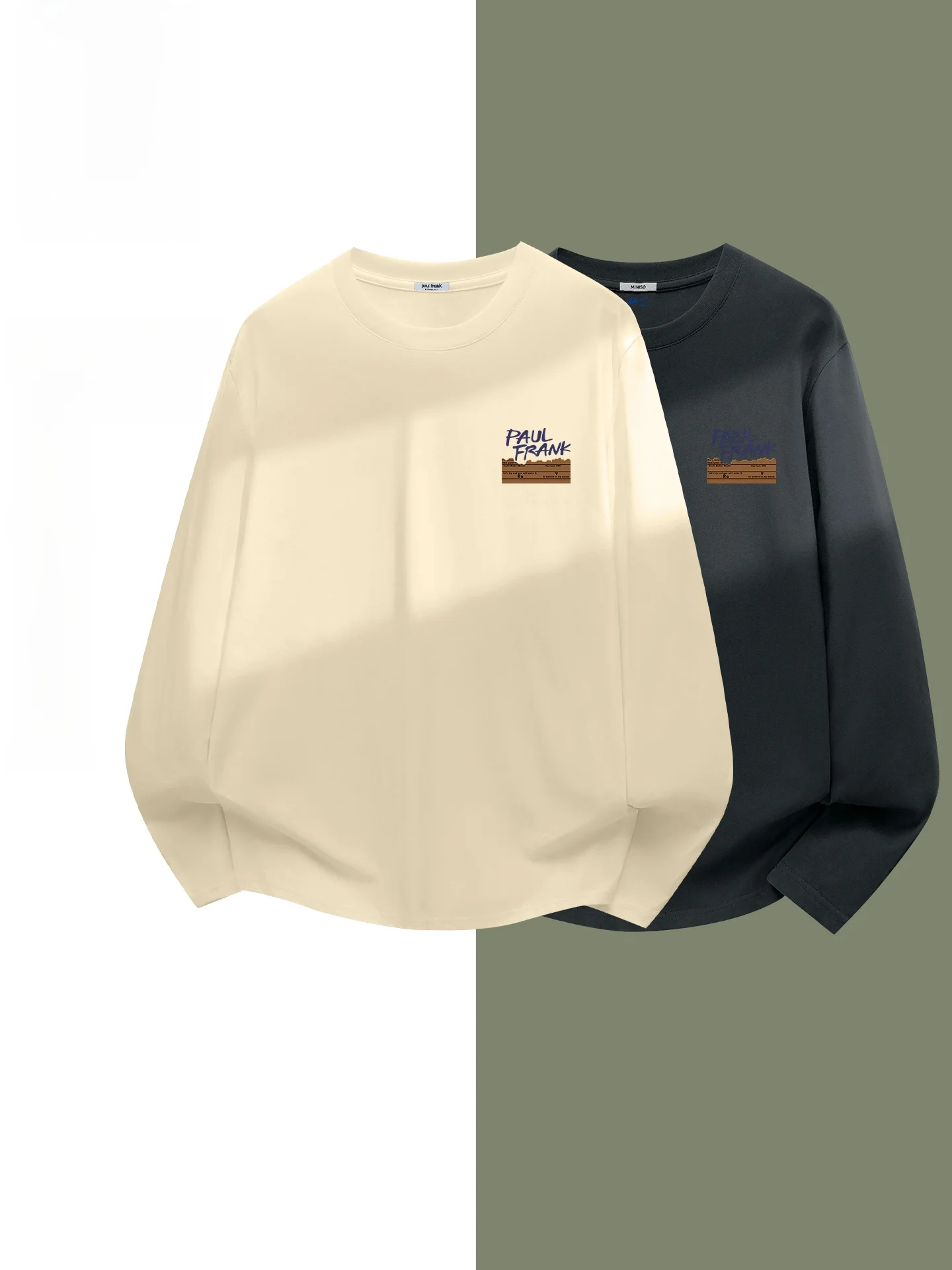 Мужская повседневная хлопковая футболка с длинным рукавом, свободного кроя, дышащая, удобная, с принтом, для всех сезонов
Мужская повседневная хлопковая футболка с длинным рукавом, свободного кроя, дышащая, удобная, с принтом, для всех сезонов