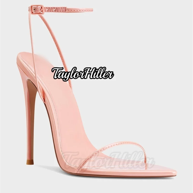 Pink Heels One Strap Shallow Heeled Sandals Women Stiletto Luxury Designer Shoes Summer Pvc Buckle Strap Shoes Sandalias De Muje
Pink Heels One Strap Shallow Heeled Sandals Women Stiletto Luxury Designer Shoes Summer Pvc Buckle Strap Shoes Sandalias De Muje