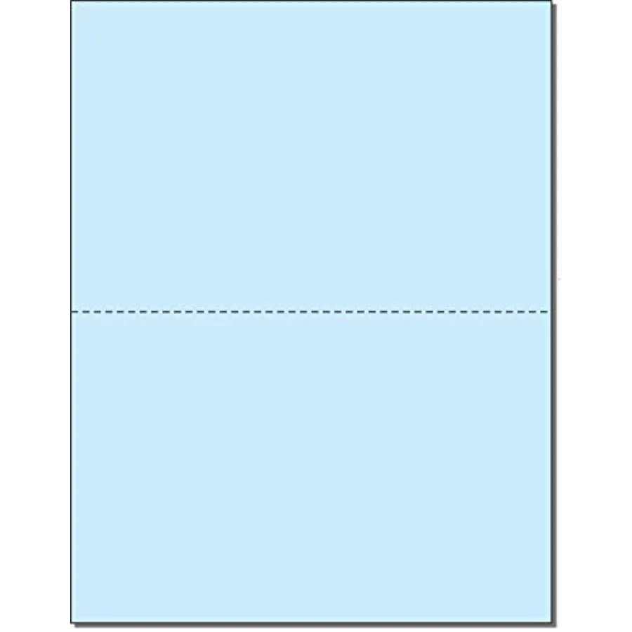 Pack of 500 Sheets, 8-1/2 x 11" Letter Size Perforated Paper
Pack of 500 Sheets, 8-1/2 x 11" Letter Size Perforated Paper
