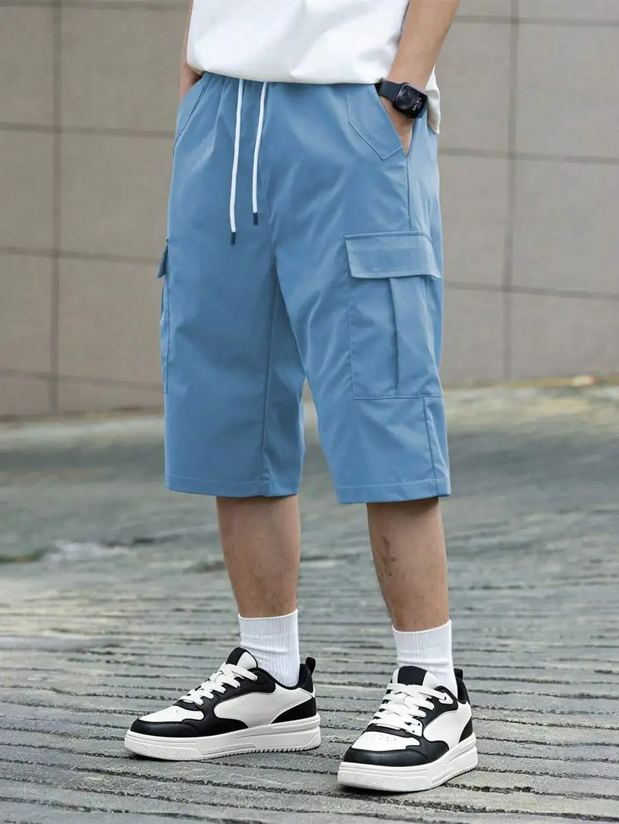 Mens Casual Drawstring Loose Cargo Shorts With Pockets Summer
Mens Casual Drawstring Loose Cargo Shorts With Pockets Summer
