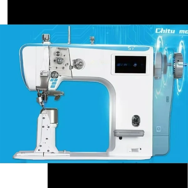 New and Original JACK S7 Double Needles Small Cylinder Bed Sewing Machine with Belt Pulley for Leather Shoes
New and Original JACK S7 Double Needles Small Cylinder Bed Sewing Machine with Belt Pulley for Leather Shoes