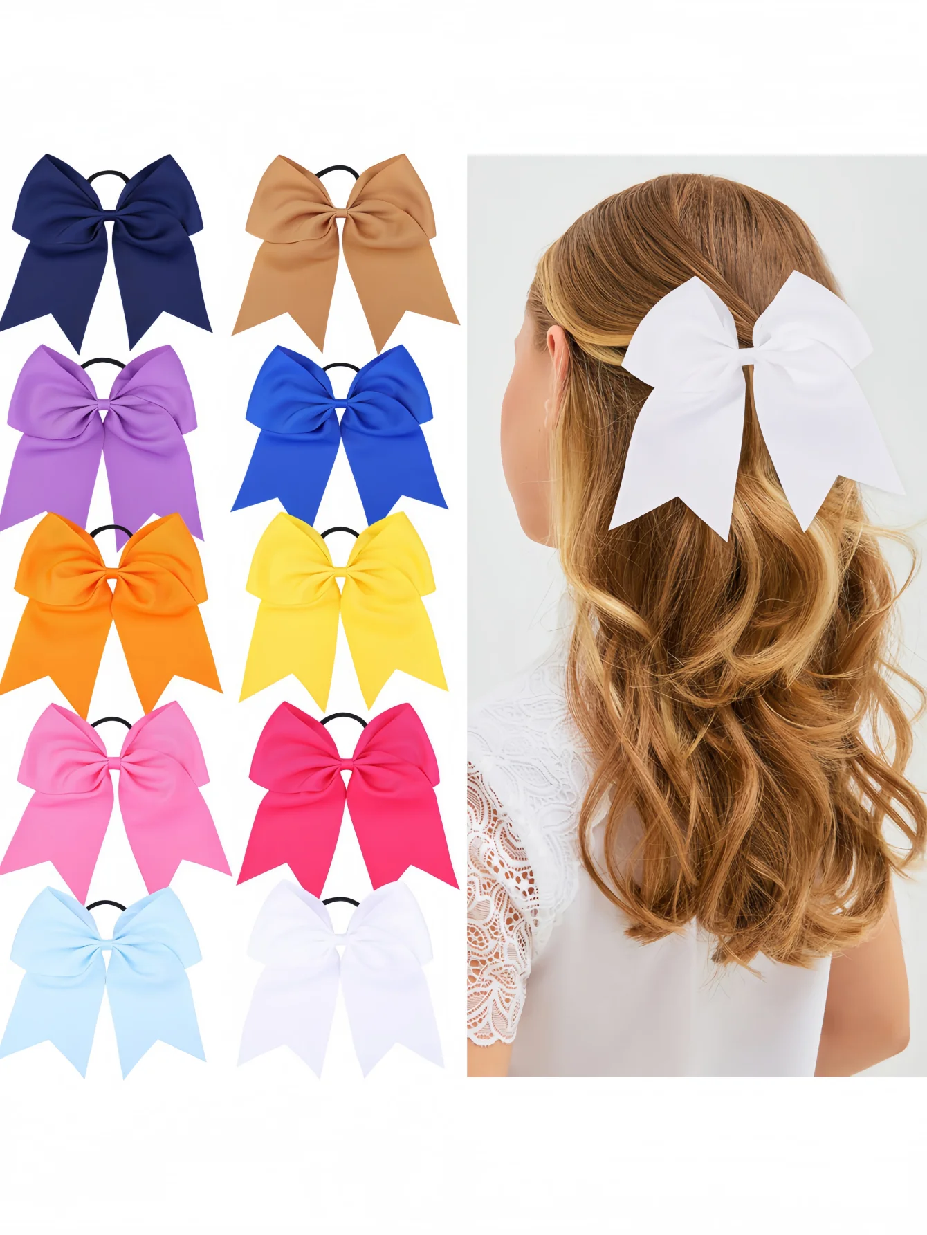 8-Inch Swallowtail Hair Ties for Girls, Children's Headwear, Dance-Style European and American Bow Elastic Hair Bands
8-Inch Swallowtail Hair Ties for Girls, Children's Headwear, Dance-Style European and American Bow Elastic Hair Bands