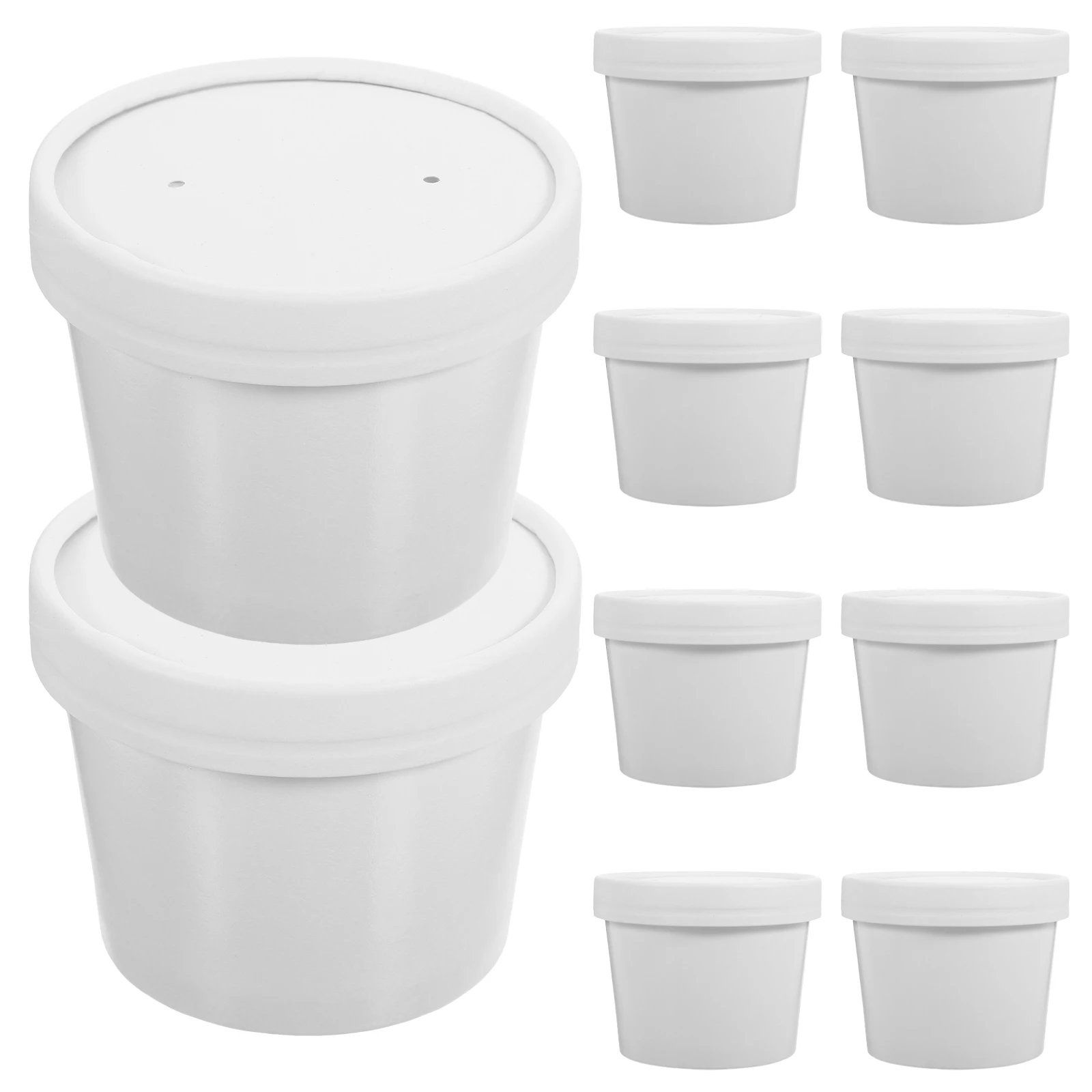 10 Sets 4oz 240ml White Travel Coffee Mugs Disposable Cups Lids Food Packing Bowls Soup Containers Snack Holders
10 Sets 4oz 240ml White Travel Coffee Mugs Disposable Cups Lids Food Packing Bowls Soup Containers Snack Holders