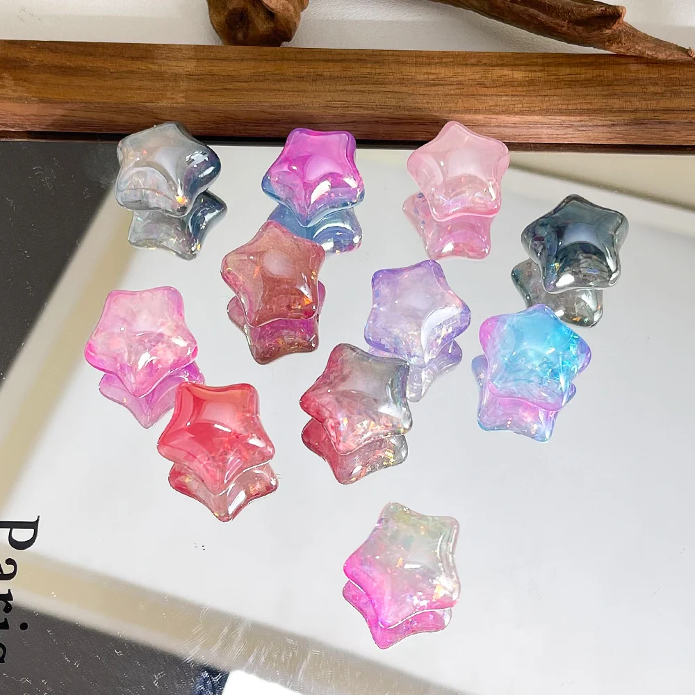 50Pcs 21*22mm Handmade Polymer Clay Beads Clearance Noctilucent Glow Effect DIY Jewelry Components Findings Flower Shape #20062
50Pcs 21*22mm Handmade Polymer Clay Beads Clearance Noctilucent Glow Effect DIY Jewelry Components Findings Flower Shape #20062