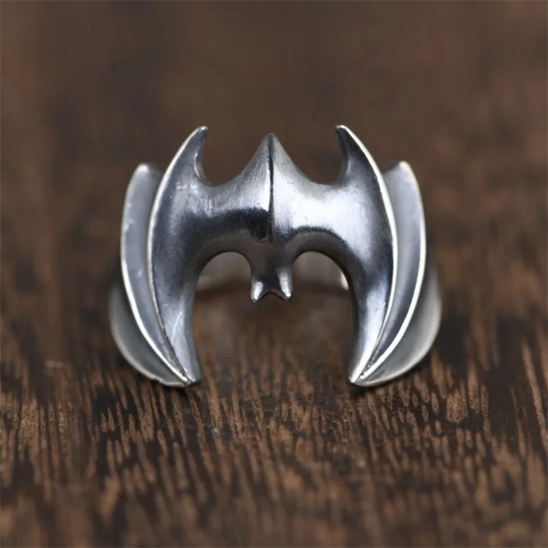 Uglyless Impressive Mens Bat Rings Creative Animals Jewelry Thai Silver Wide Rings 925 Silver Dark Wind Cool Guys Unusual Rings
Uglyless Impressive Mens Bat Rings Creative Animals Jewelry Thai Silver Wide Rings 925 Silver Dark Wind Cool Guys Unusual Rings