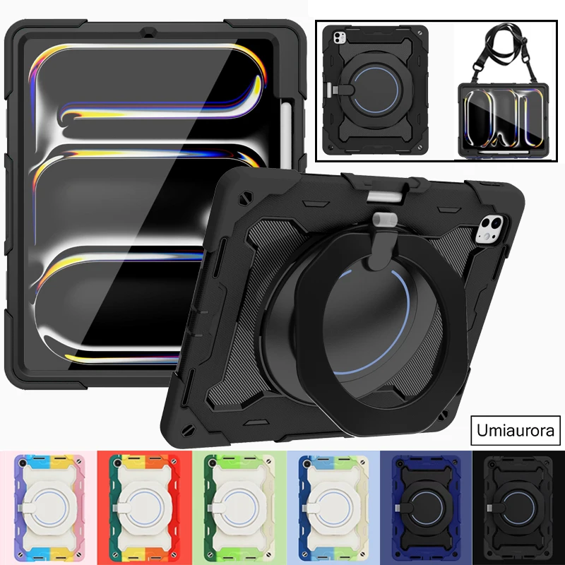 Для iPad Mini 8,3 дюйма 10-го 11-го поколения A16 Air 4 5 10,9 Pro 11 12,9 13 дюймов M4 M3 M2 Прочный прочный чехол для планшета Противоударный ПК Funda 
Для iPad Mini 8,3 дюйма 10-го 11-го поколения A16 Air 4 5 10,9 Pro 11 12,9 13 дюймов M4 M3 M2 Прочный прочный чехол для планшета Противоударный ПК Funda