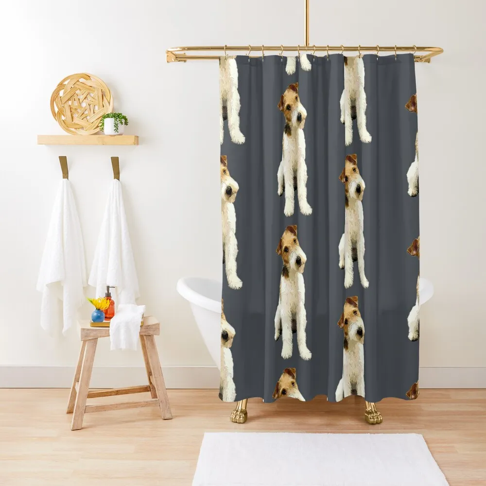 Wire Fox Terrier Head Tilt Shower Curtain Cute Shower Anime Shower Modern Showers For Bathroom Curtain
Wire Fox Terrier Head Tilt Shower Curtain Cute Shower Anime Shower Modern Showers For Bathroom Curtain
