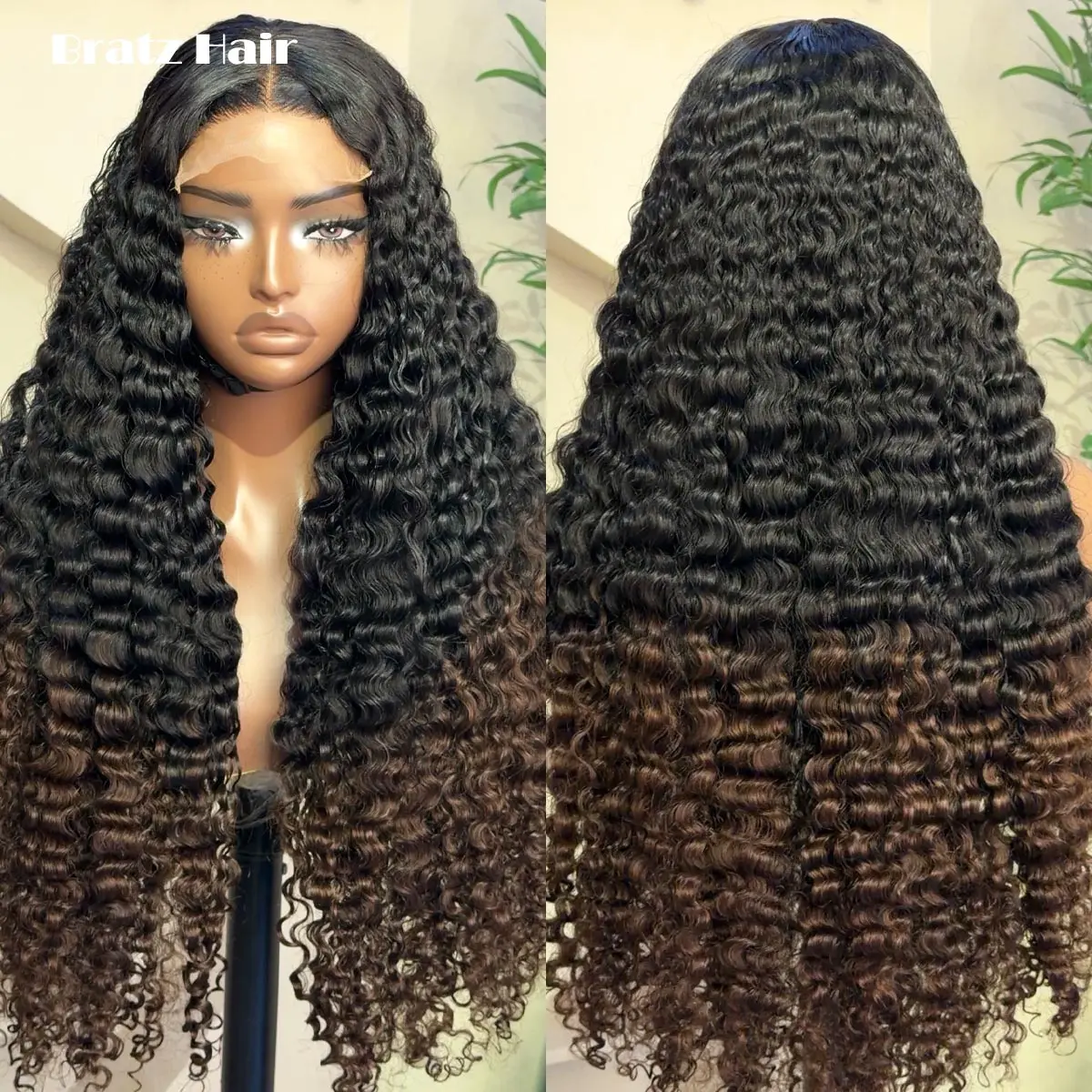 450 High Density Ombré Brown Glueless Wig Human Hair 13x6 HD Lace Burmese Curly Wig for Black Woman Human Hair 5x5 Glueless Wigs
450 High Density Ombré Brown Glueless Wig Human Hair 13x6 HD Lace Burmese Curly Wig for Black Woman Human Hair 5x5 Glueless Wigs