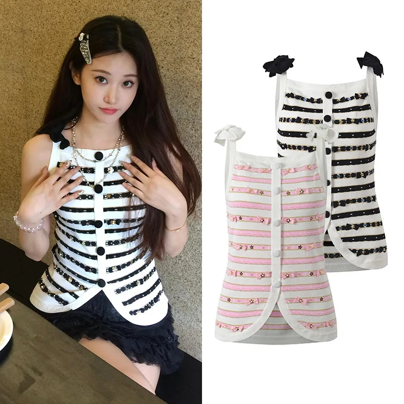 Sweet Fre Knot Flower Мягкий вязаный топ Agel Svel, женский жилет, топы, нежный материал из ледяного шелка
Sweet Fre Knot Flower Мягкий вязаный топ Agel Svel, женский жилет, топы, нежный материал из ледяного шелка