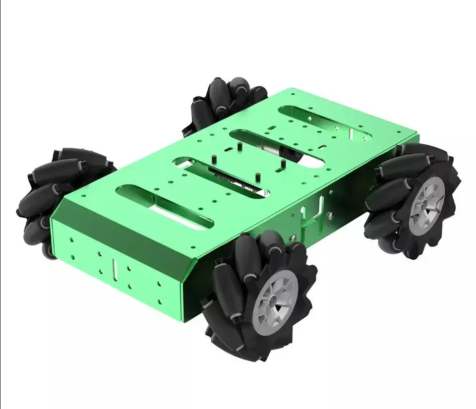 Hiwonder Large Metal 4WD Vehicle Chassis for Raspberry Pi/ROS Robot with 12V Encoder Geared Motor
Hiwonder Large Metal 4WD Vehicle Chassis for Raspberry Pi/ROS Robot with 12V Encoder Geared Motor