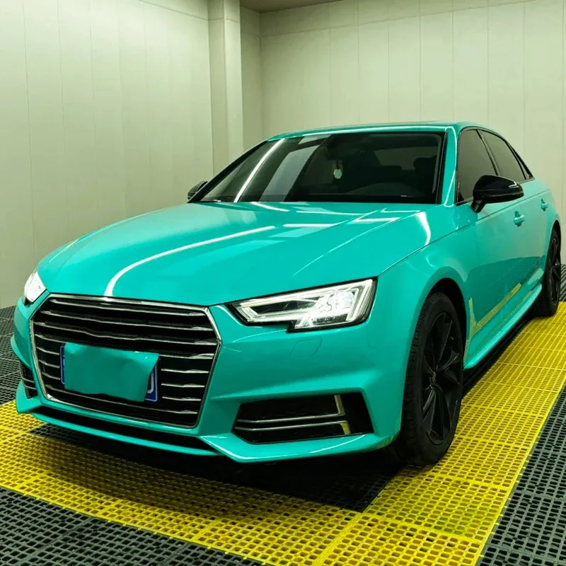 Crystal Turquoise Car Wrap Sticker Color Change Vinyl Film PET Bubble Free Auto Self Adhesive Sticker Car Accessories Decoration
Crystal Turquoise Car Wrap Sticker Color Change Vinyl Film PET Bubble Free Auto Self Adhesive Sticker Car Accessories Decoration