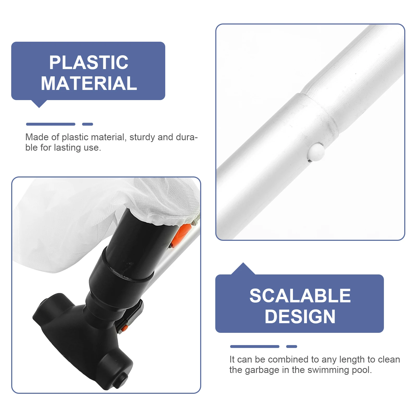 1Set Pool Vacuum Jet Suction Head Sturdy Plastic Swimming Pool Cleaning Tool for Pools Ponds Hot Springs Fountain Supplies
1Set Pool Vacuum Jet Suction Head Sturdy Plastic Swimming Pool Cleaning Tool for Pools Ponds Hot Springs Fountain Supplies