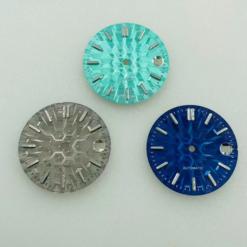 Customized NH35 Dial 28.5mm Green Luminous Mechanical Watch Modified Honeycomb Pattern NH36 Literal, Watch Accessories
Customized NH35 Dial 28.5mm Green Luminous Mechanical Watch Modified Honeycomb Pattern NH36 Literal, Watch Accessories